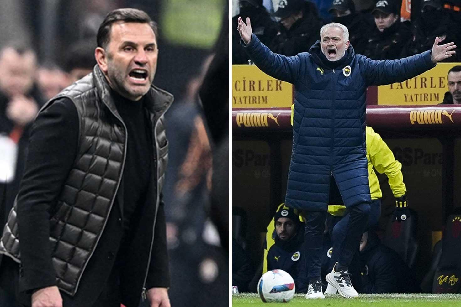 Jose Mourinho, Okan Buruk ve Mauro Icardi PFDK'ya sevk edildi
