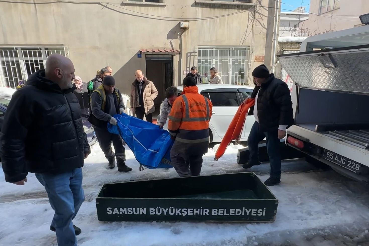 Samsun'da sobadan sızan karbonmonoksit gazı yaşlı çifti hayattan kopardı