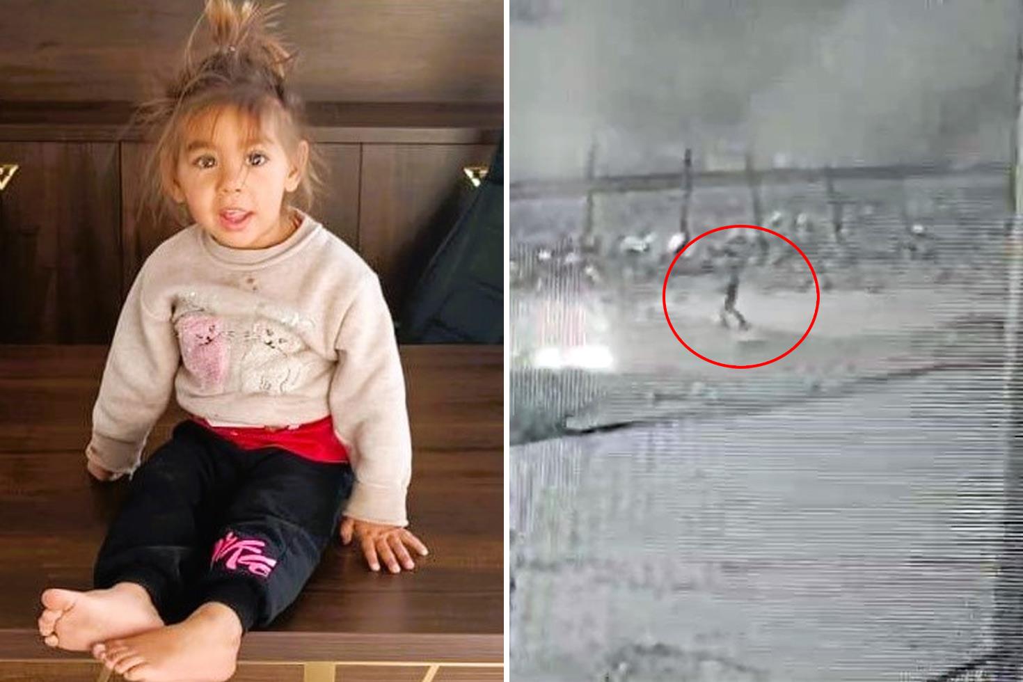 4 yaşındaki Nazlı'ya ne oldu? Arama çalışmaları sürerken yeni kamera görüntüleri geldi