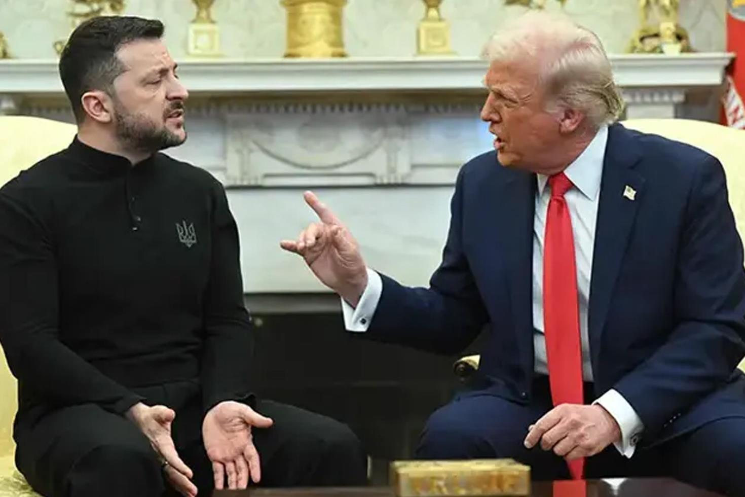 Canlı yayındaki kavganın ardından Trump'tan tansiyonu artıracak sözler