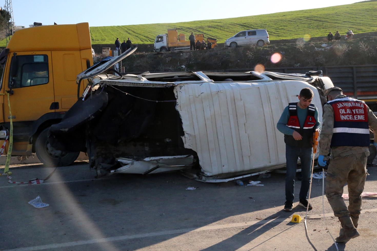 Hatay'da katliam gibi kaza: 6 ölü, 8 yaralı