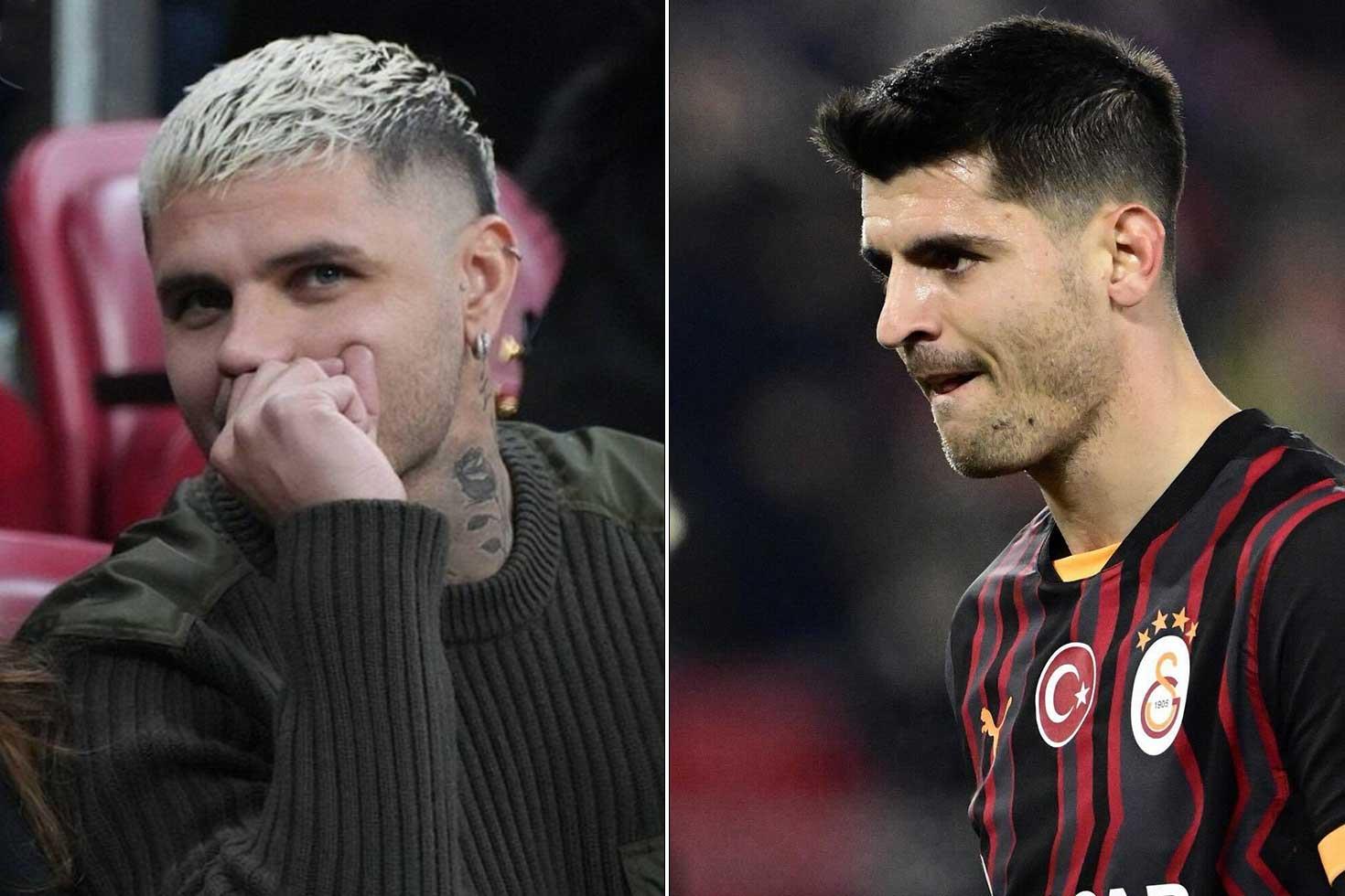 Icardi'nin yorumu bomba: Morata'nın yeni saç rengi olay oldu