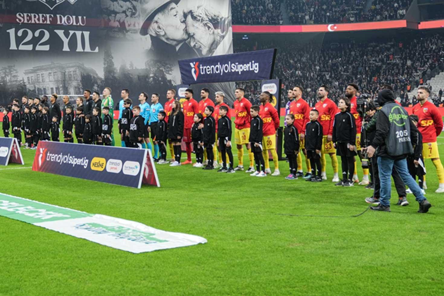 Bodycam, Türkiye'de ilk kez Beşiktaş-Kayserispor maçında kullanıldı
