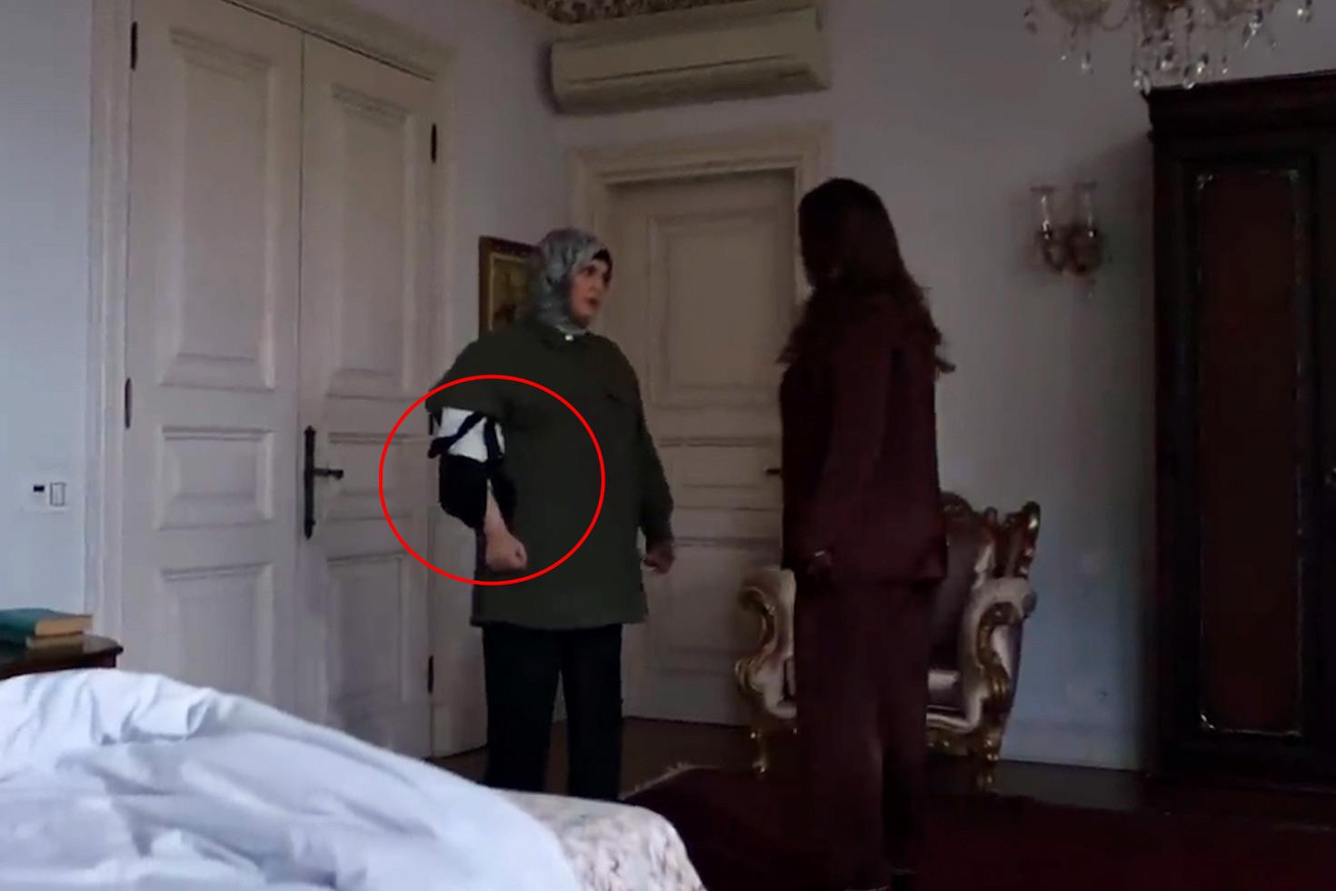 Kızılcık Şerbeti dizisinde akıllara zarar çekim hatası
