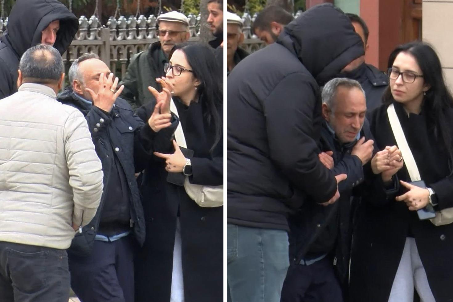 Avcılar'daki aile katliamında cenazeleri teslim alan yakınları gözyaşlarına boğuldu