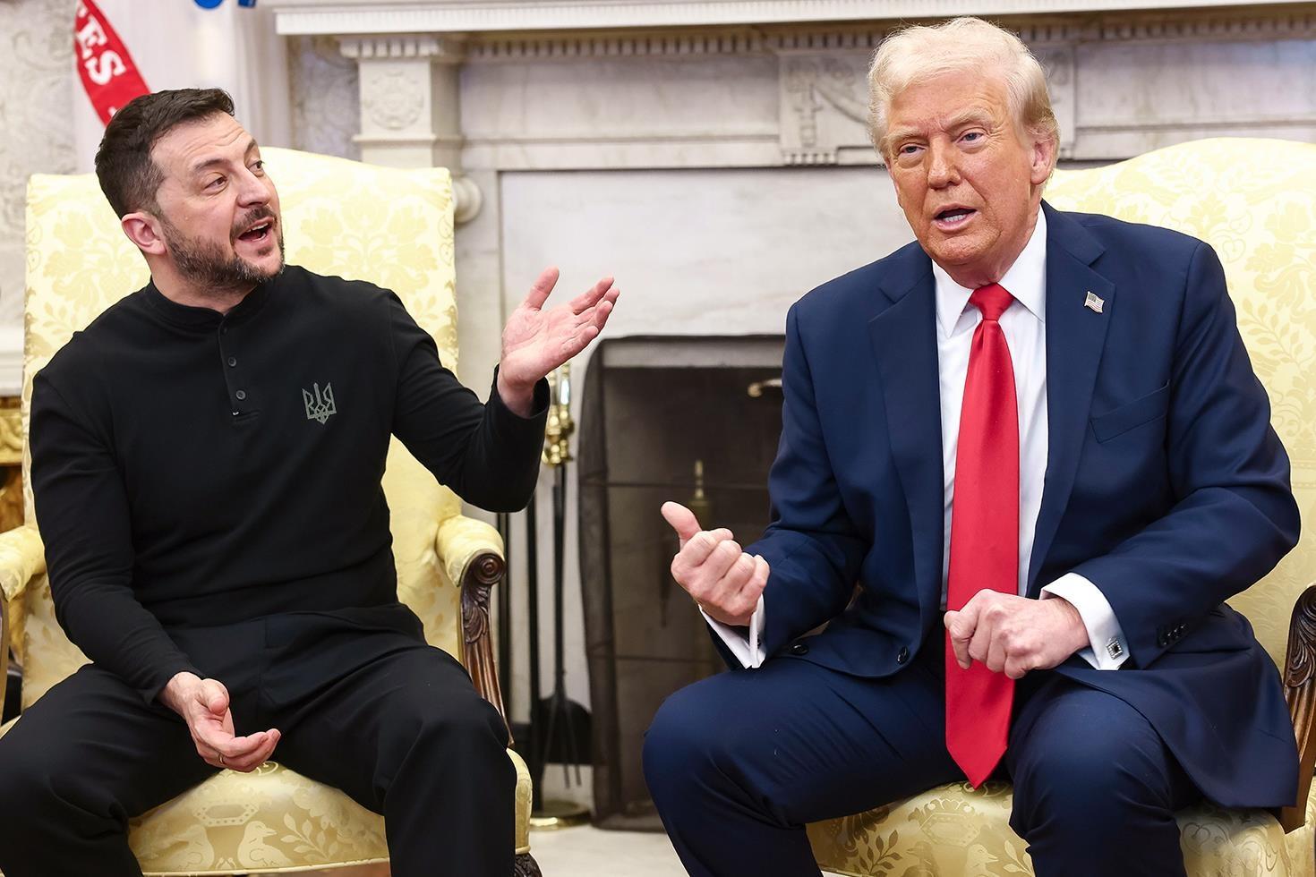 Zelenskiy, çok fazla dayanamadı! Trump'a biat etmek zorunda kaldı