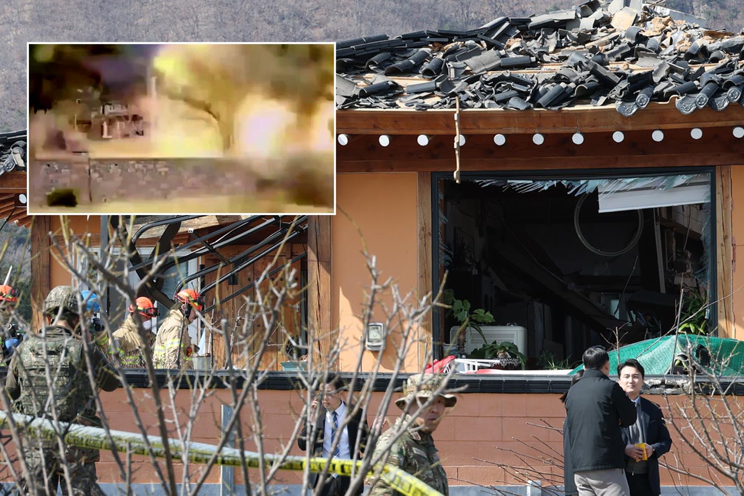 Güney Kore'de tatbikat faciası: Sivillerin üzerine 8 bomba birden düştü