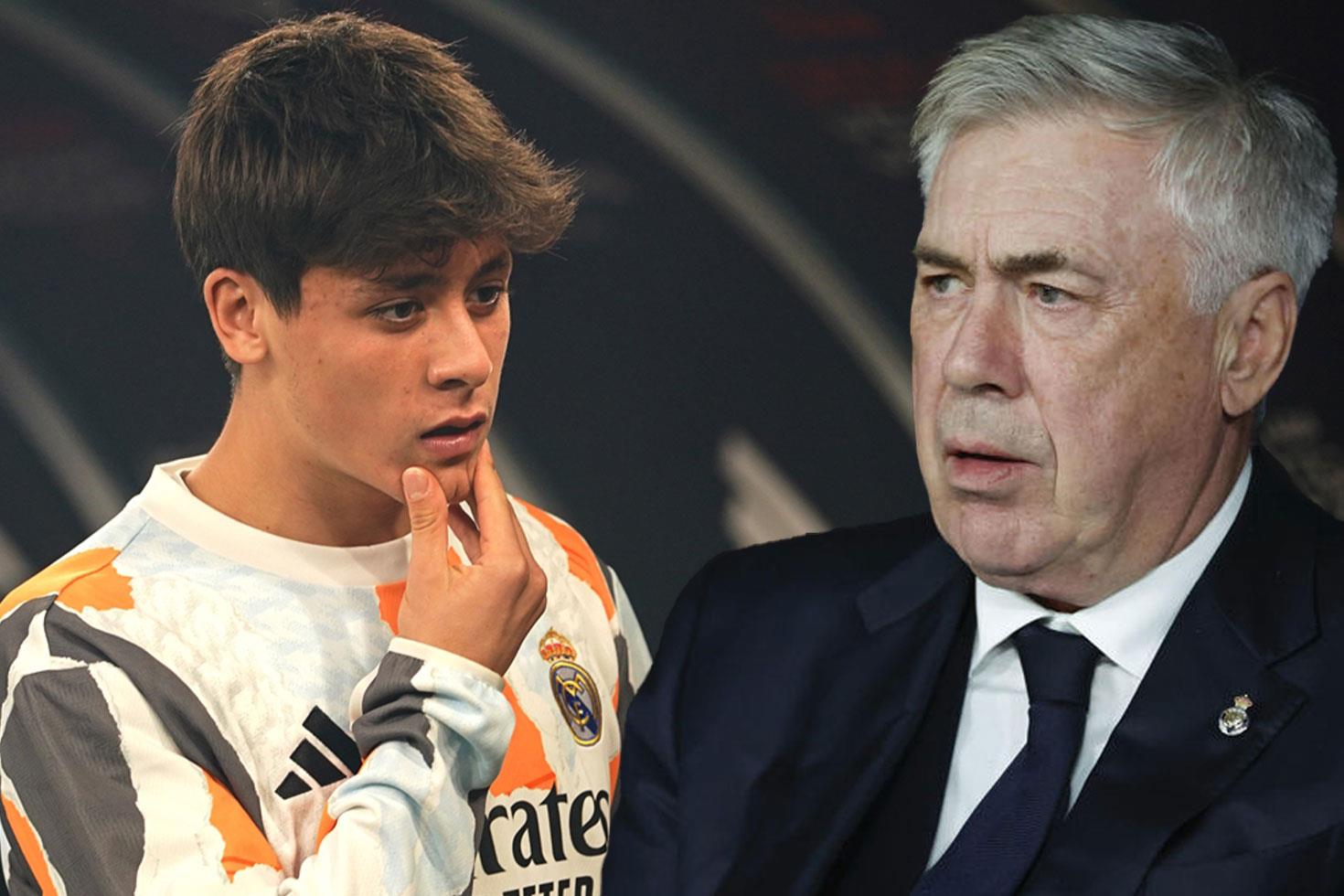 Ancelotti'nin sildiği Arda Güler için sürpriz karar! Başkan olaya dahil oldu