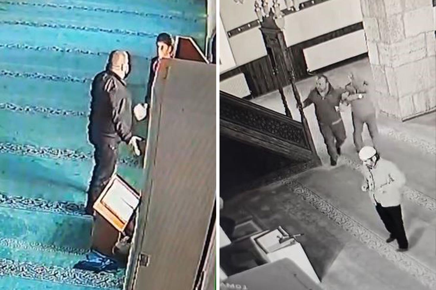 13 yaşındaki hafıza camide Ne bakıyorsun? diyerek dehşeti yaşattı