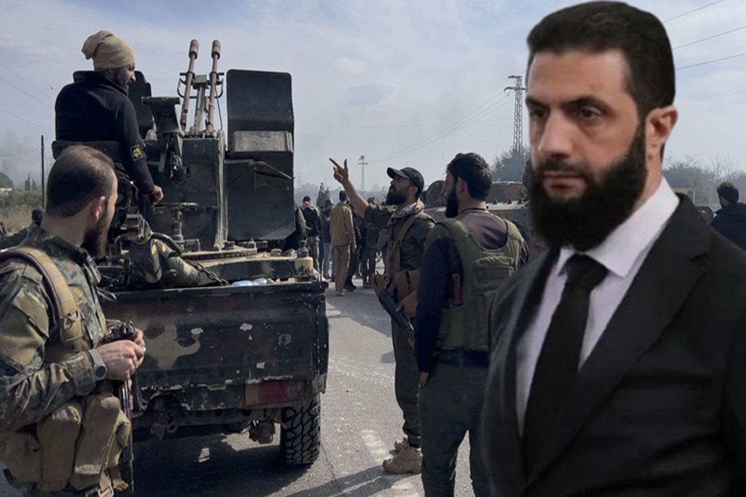 Suriye'deki son durumu bizzat Şara anlattı! Esad amacına ulaşamadı