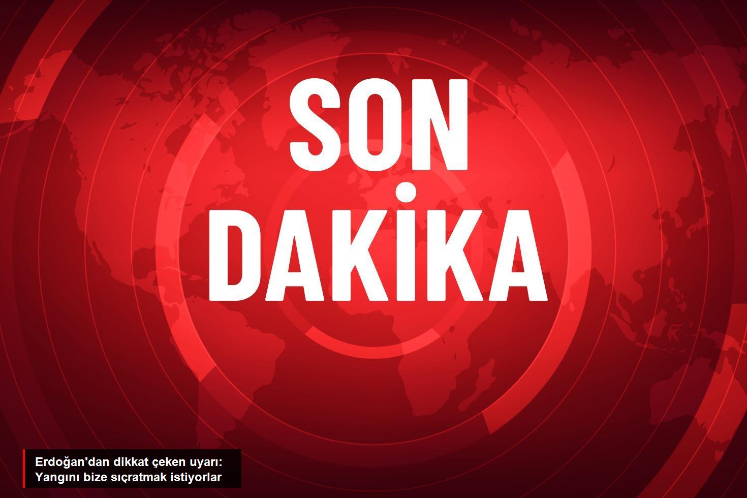 Kabine sonrası Erdoğan'dan Suriye açıklaması: Yangını bize sıçratmak istiyorlar