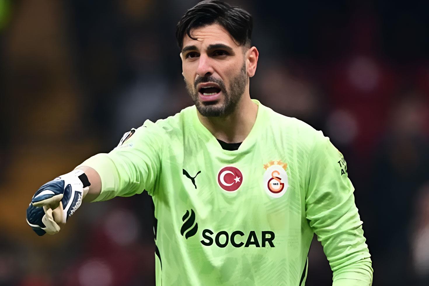 Galatasaray'ın kalecisi Günay Güvenç kırmızı karta isyan etti: Bu kul hakkına giriyor