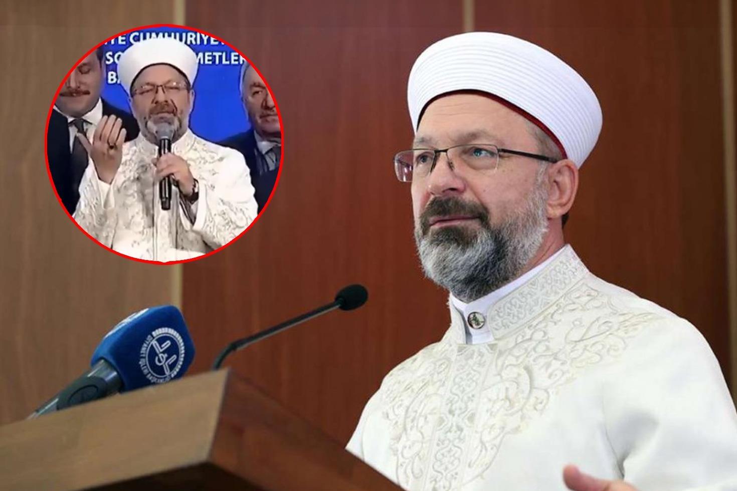 Diyanet İşleri Başkanı hakkındaki eleştirilere ilk kez yanıt verdi