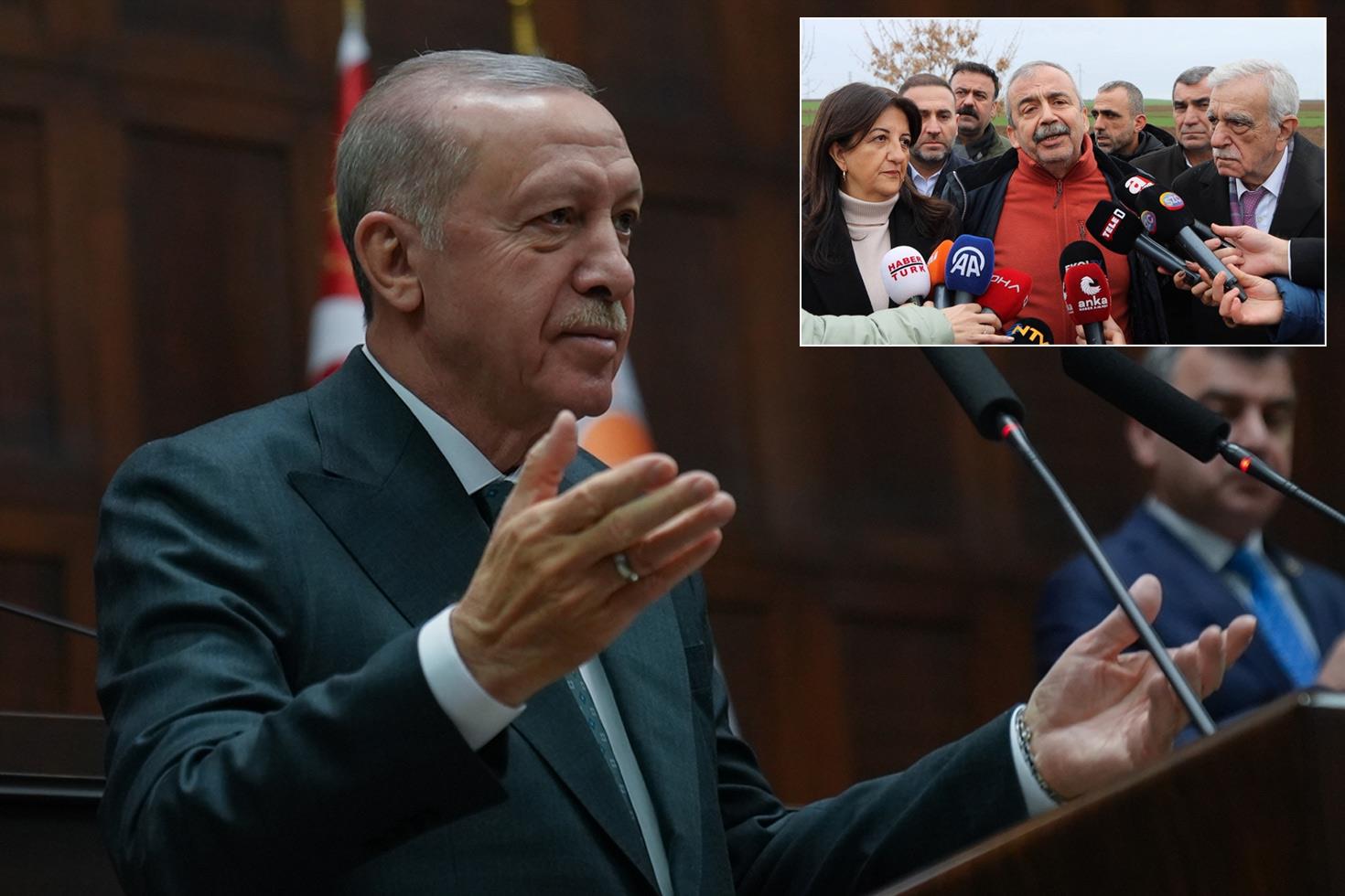 DEM Parti İmralı heyeti, Cumhurbaşkanı Erdoğan ile görüşmek için randevu talebinde bulundu