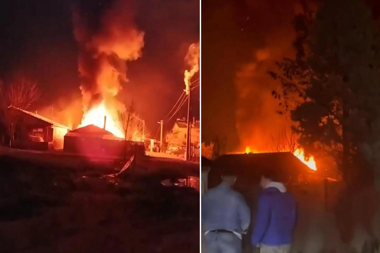Komşu katili 16 yaşındaki çocuk ile babasının yaşadığı evde şüpheli yangın