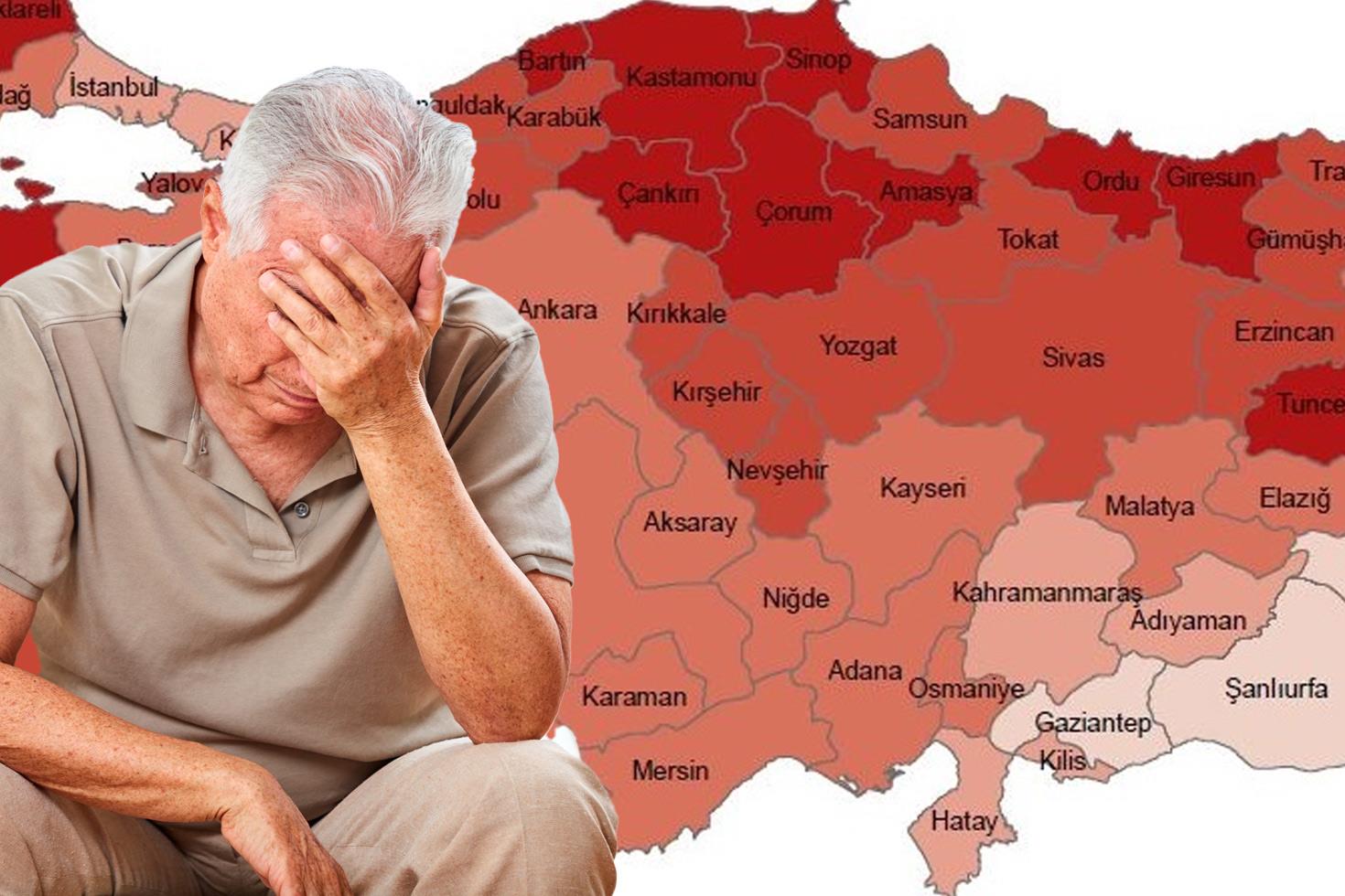 TÜİK rakamları paylaştı! İşte Türkiye'de yaşlı nüfusu en fazla olan 3 ilimiz