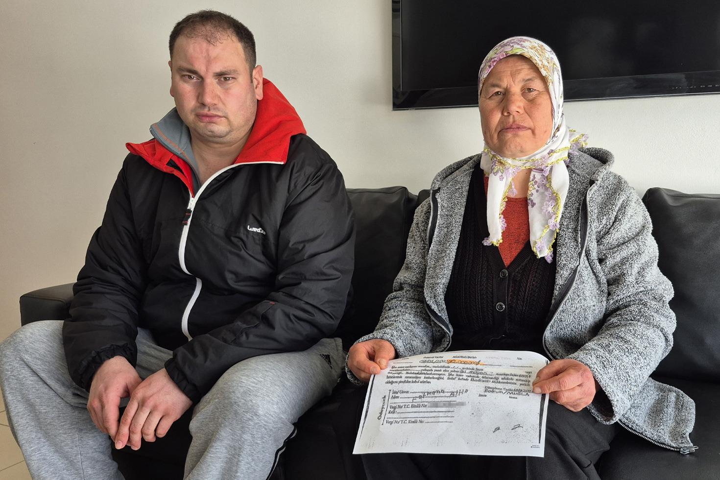 Erzak yardımı alacağım zannederken 2 milyon dolarlık borca imza attı