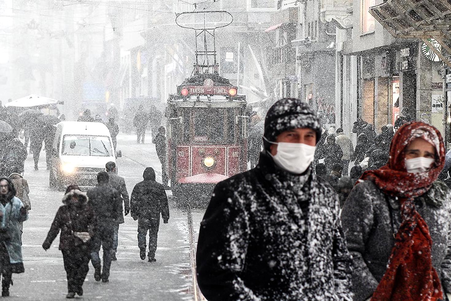 İstanbul'a peş peşe uyarılar! AKOM kar yağışı için gün verdi