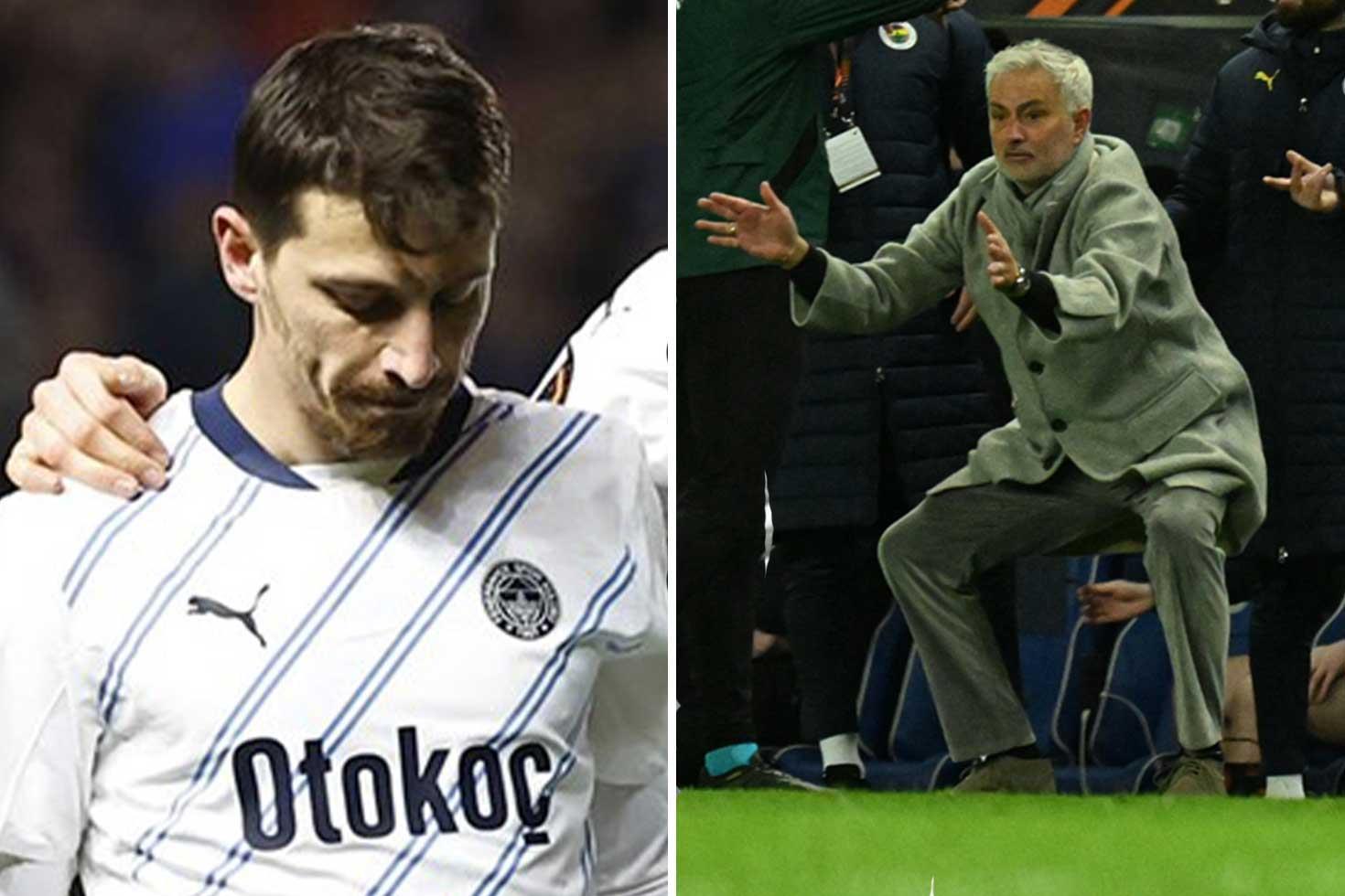 Mert Hakan ağlamış! Mourinho'nun Rangers maçı sonrası soyunma odası konuşması ortaya çıktı