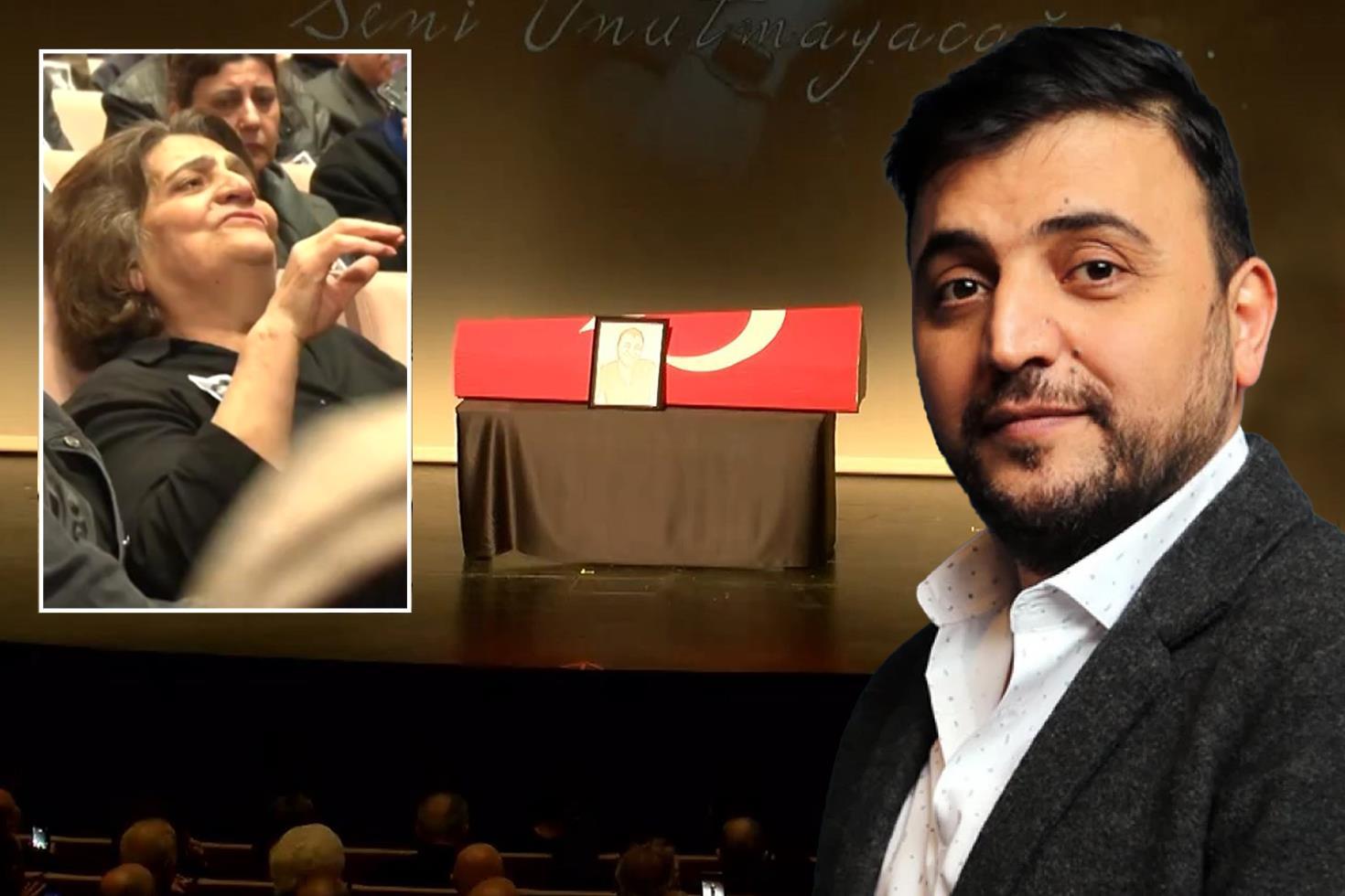 Şinasi Yurtsever'in veda töreninde acılı annesinin ağzından tek kelime döküldü