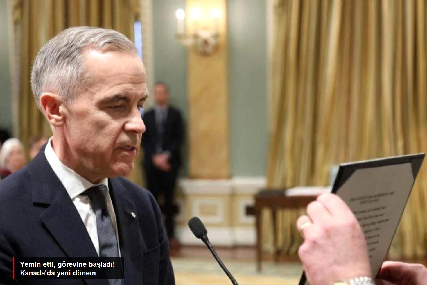 Mark Carney, Kanada'nın 24. Başbakanı olarak yemin etti