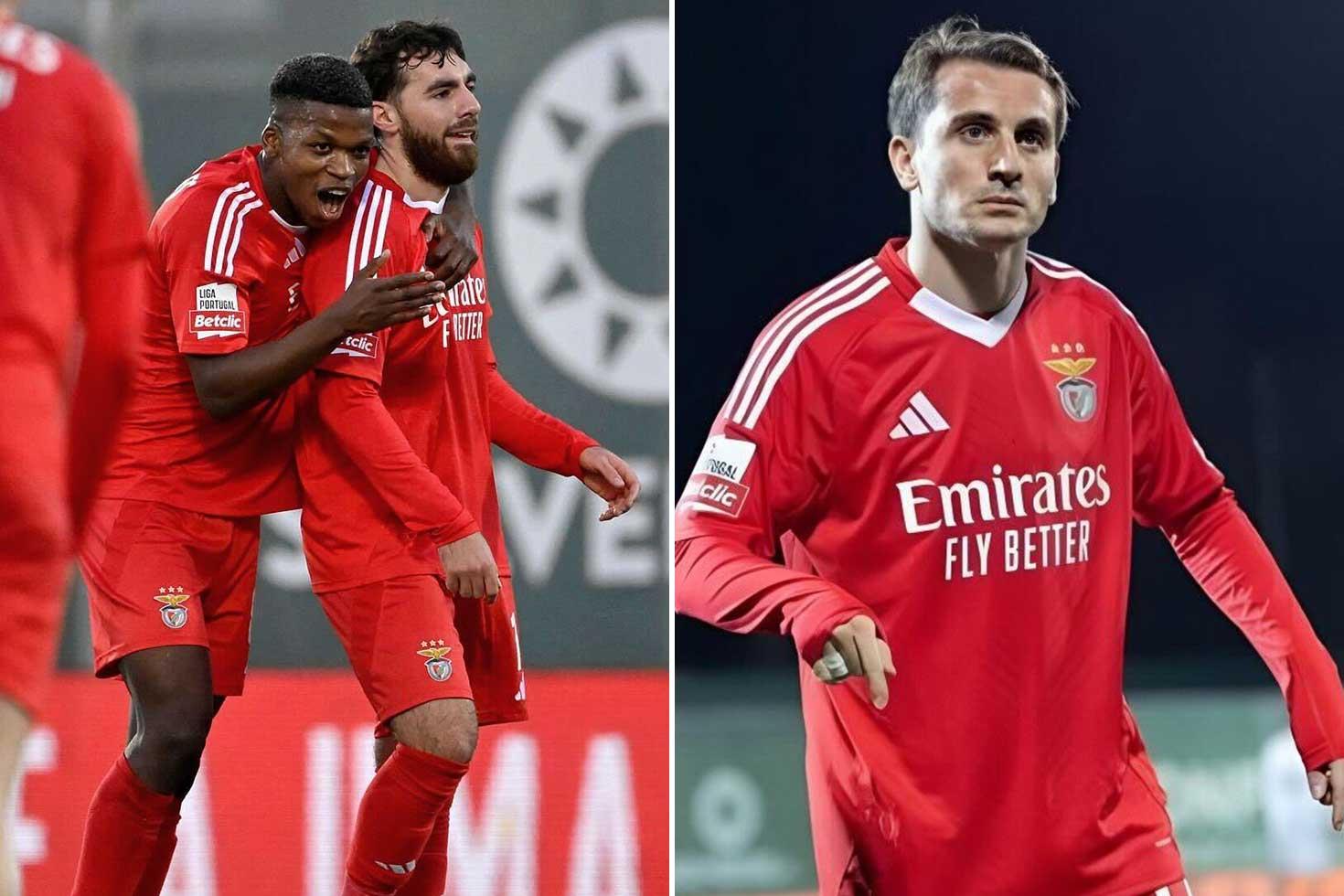 Benfica, Orkun ve Kerem'in gol attığı maçta Rio Ave'yi 3-2 yendi