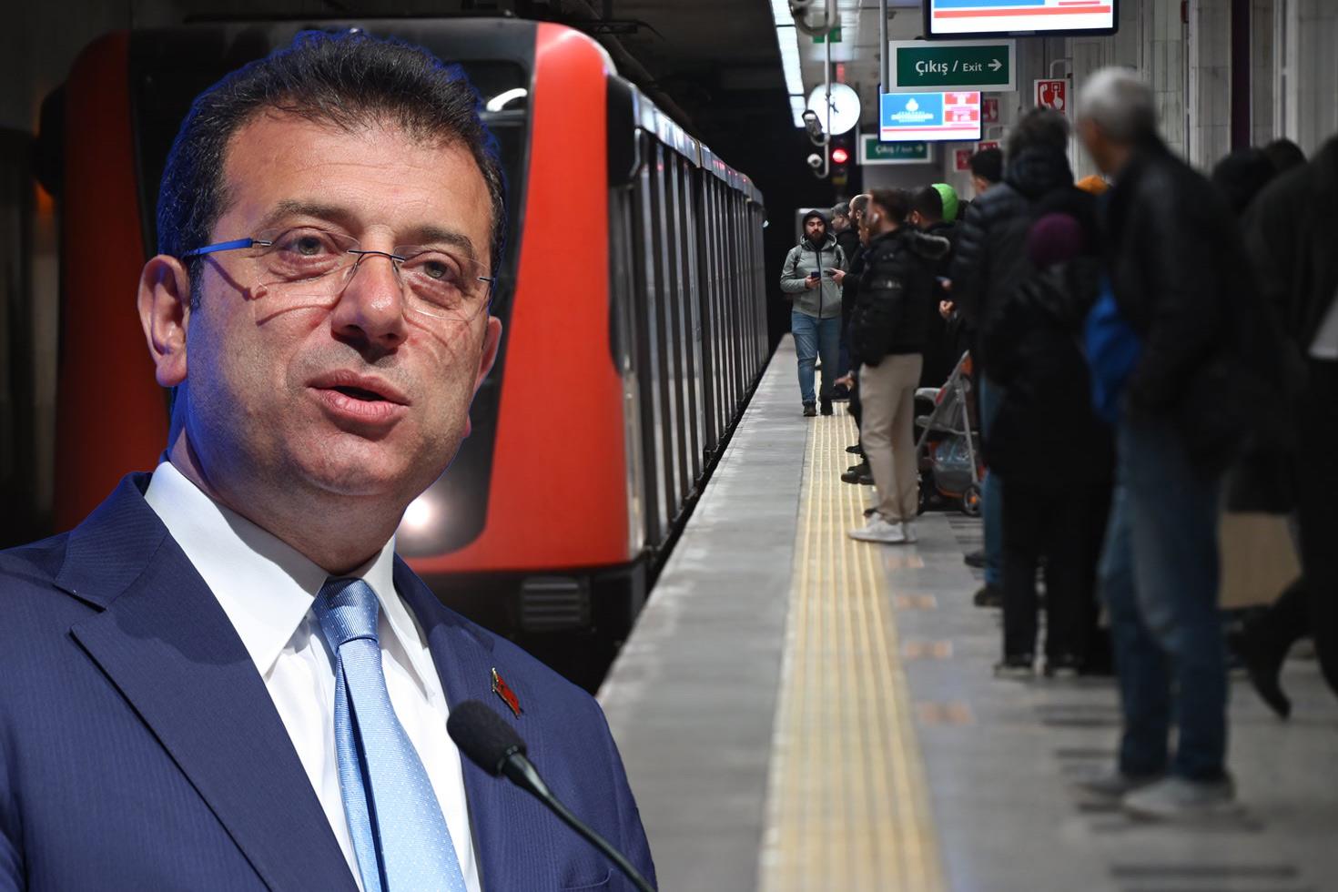 İmamoğlu'nun gözaltına alınması sonrası İstanbul'da bazı metro istasyonları kapatıldı