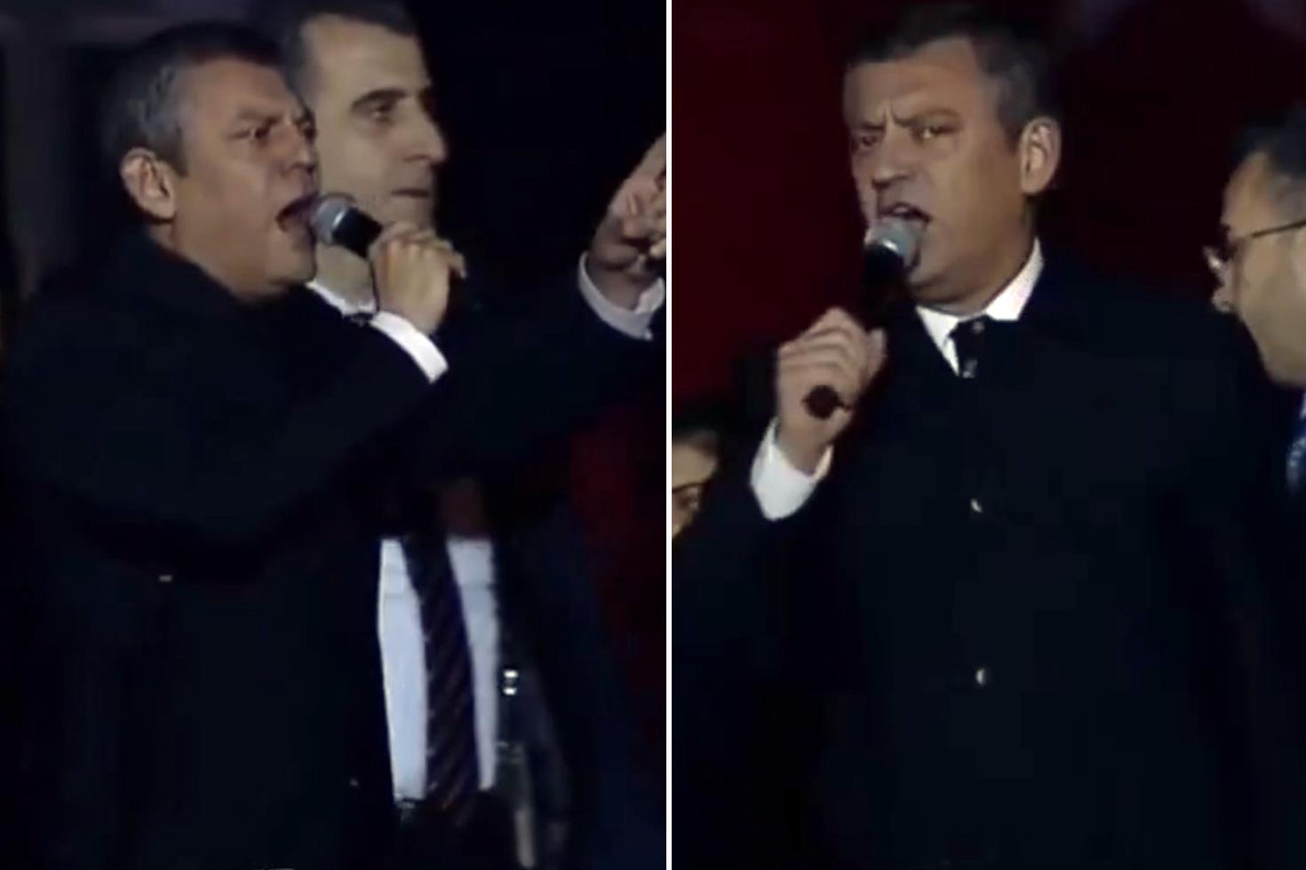 Özgür Özel'in sokak çağrısına tepkiler peş peşe