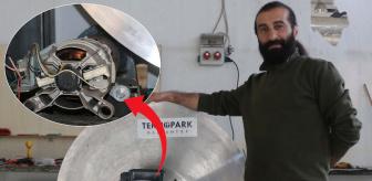 Çamaşır makinesi motorundan yapıldı! 900 TL'lik elektrik faturasını 120 TL'ye indirecek