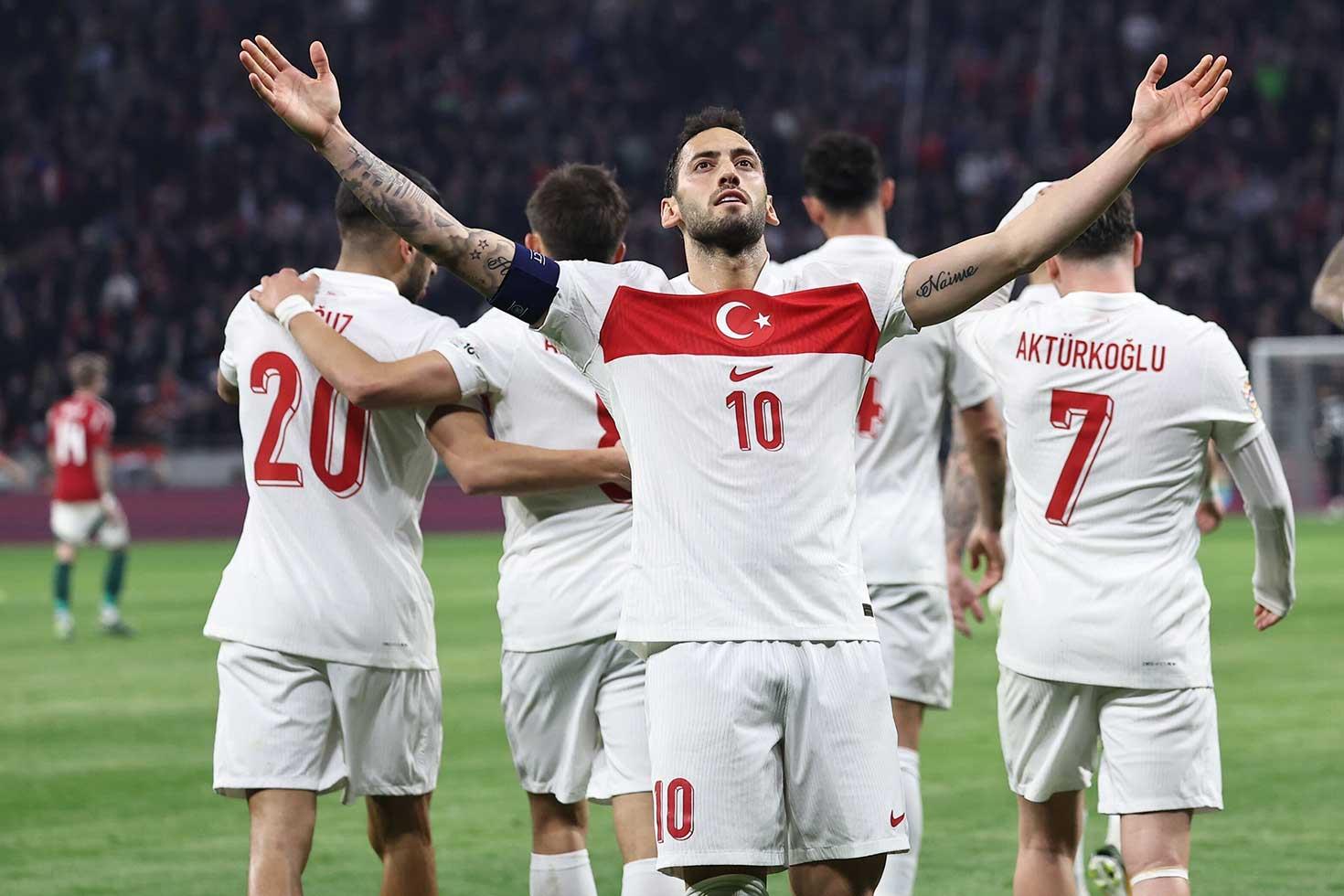 Macaristan'ı 3-0 yenen A Milli Takımımız, UEFA Uluslar A Ligi'ne yükseldi