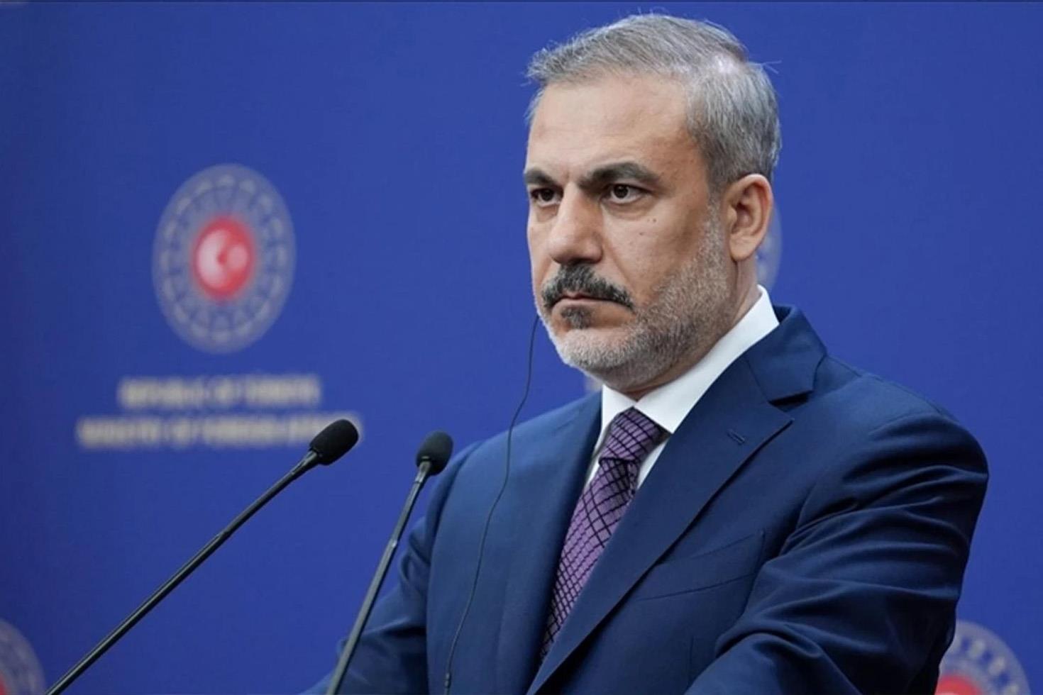 Dışişleri Bakanı Fidan: Bölgede İsrail durdurulmadan barış mümkün değildir