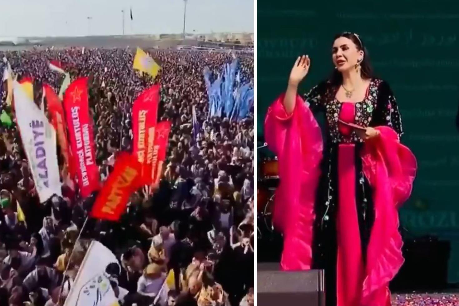 Nevruz kutlamasında Özgür Özel'in mesajı yuhalandı