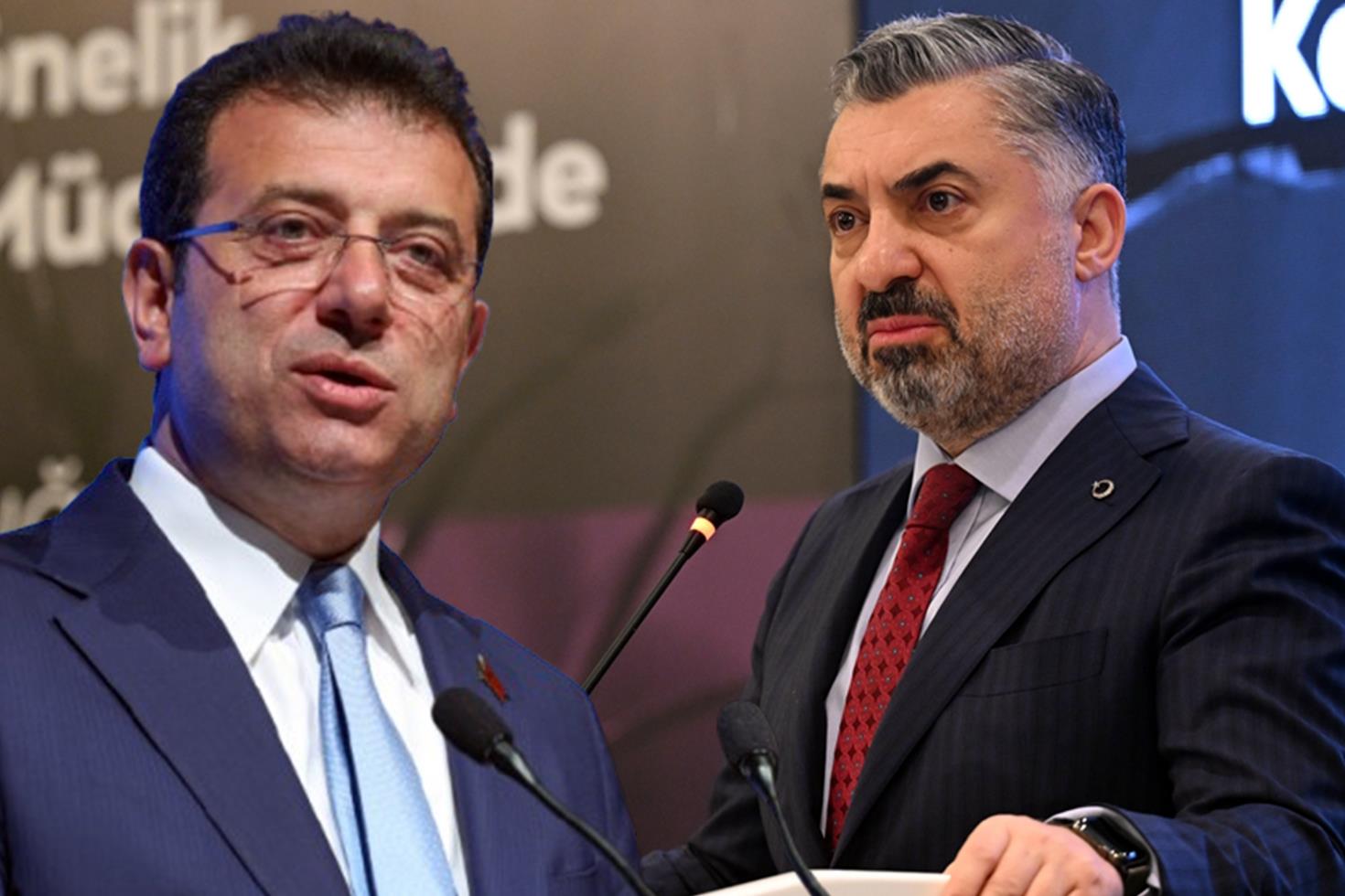 RTÜK Başkanı'ndan televizyon kanallarına İmamoğlu uyarısı