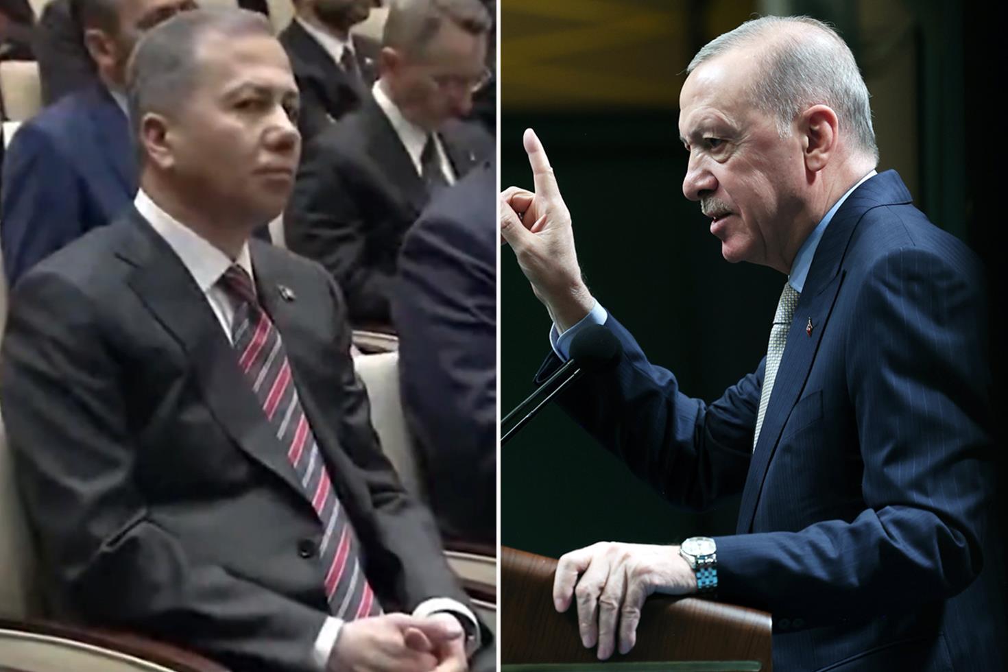 Erdoğan CHP'yi topa tutarken Yerlikaya'nın verdiği tepki bomba