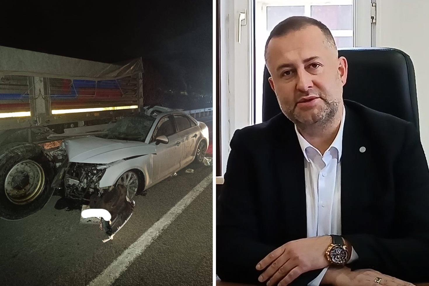 AK Parti ilçe başkanı trafik kazasında hayatını kaybetti