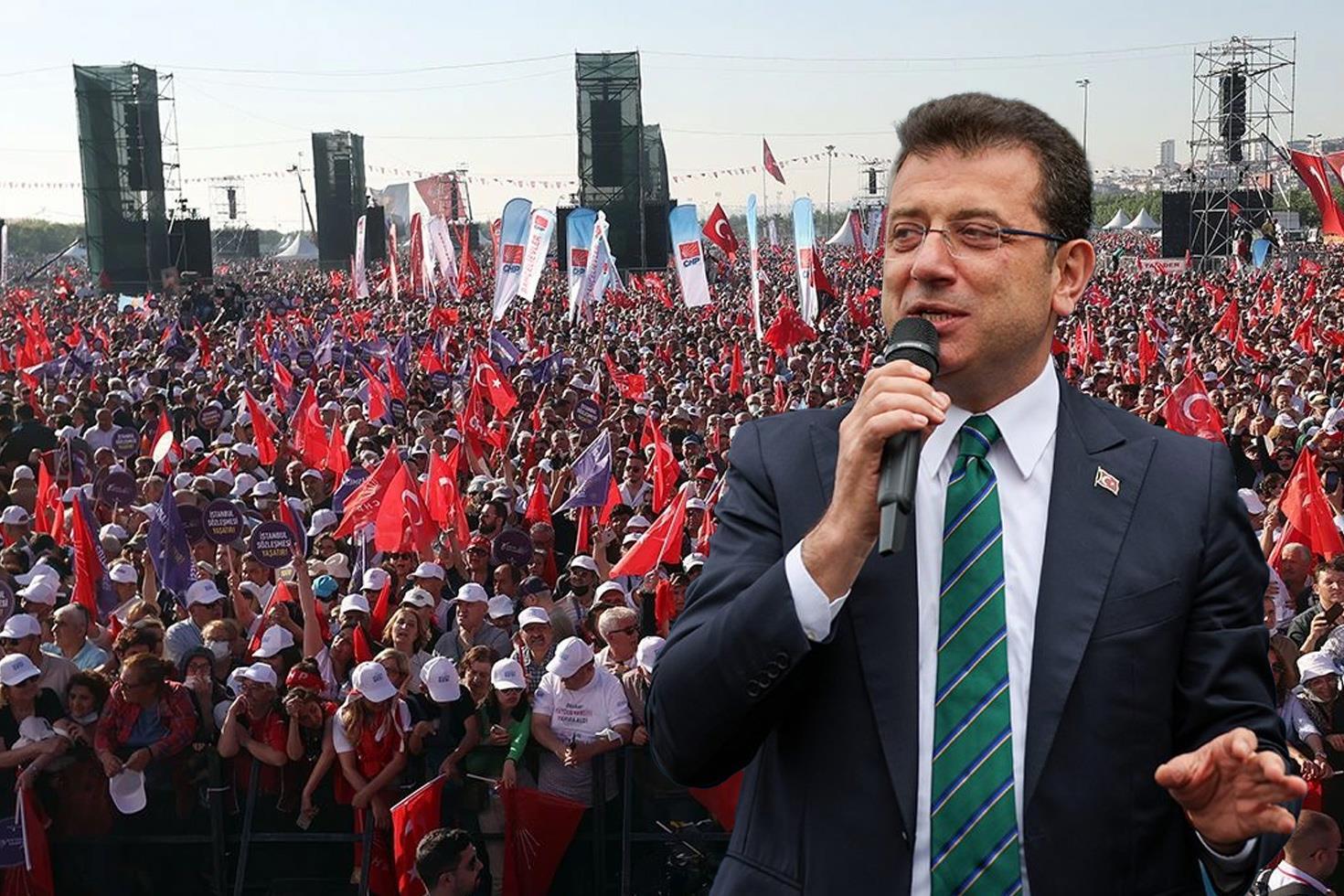 CHP'nin Maltepe mitinginde İmamoğlu sürprizi