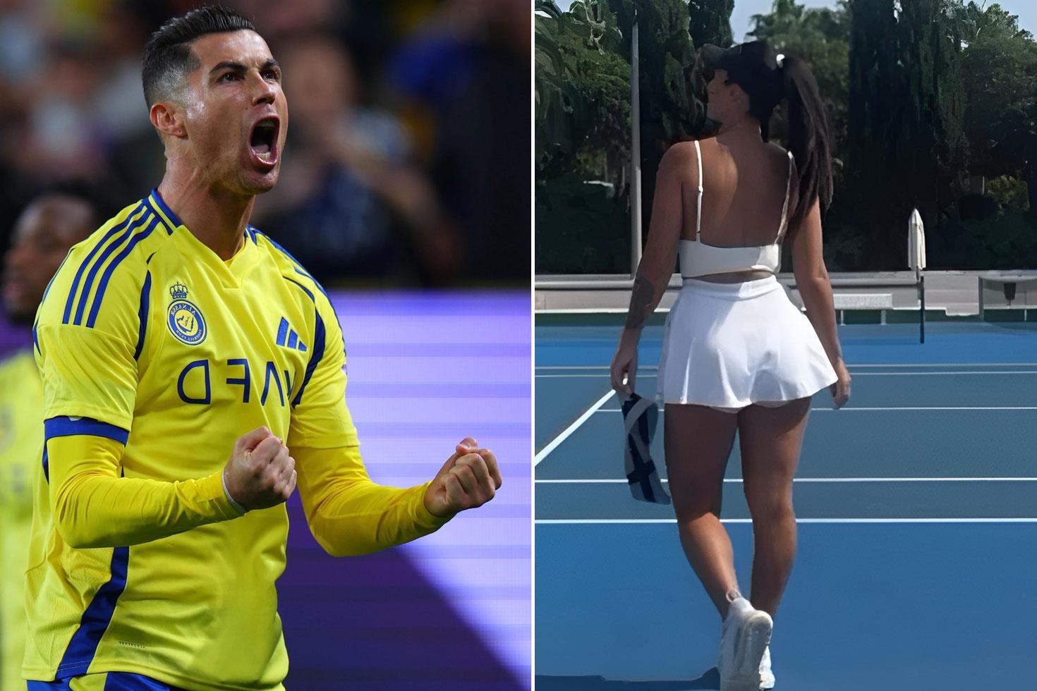 Mesajları bile paylaştılar! Cristiano Ronaldo, Türk tenisçiyle aşk yaşıyor iddiası