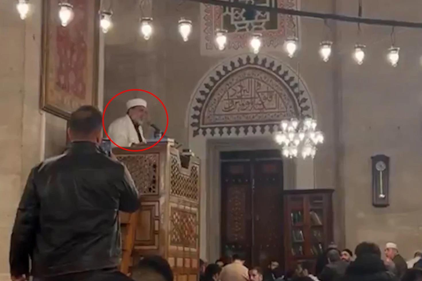 Şehzadebaşı Camii İmamından Saraçhane'deki eylemlerle ilgili olay sözler