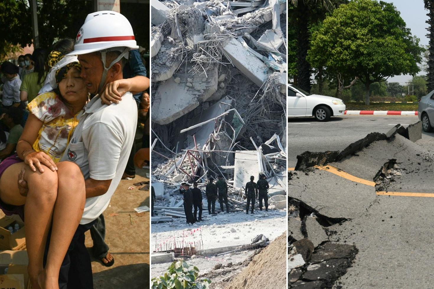 7,7 ile sallanan Myanmar için korkunç iddia: Binlerce kişi ölmüş olabilir