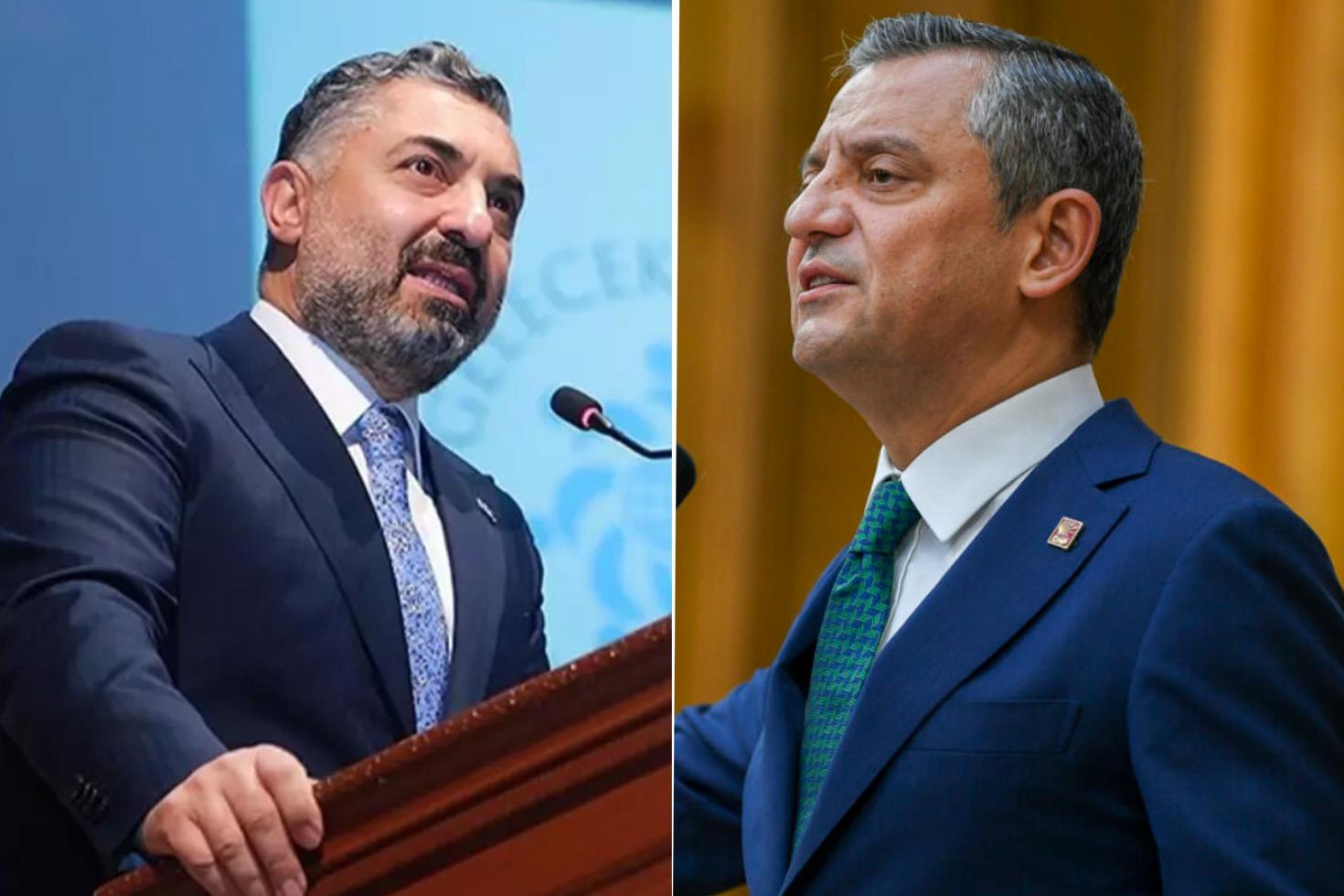 RTÜK Başkanı Şahin'den Özgür Özel'e tepki: Hiçbir kurum bir zümrenin emir eri değildir