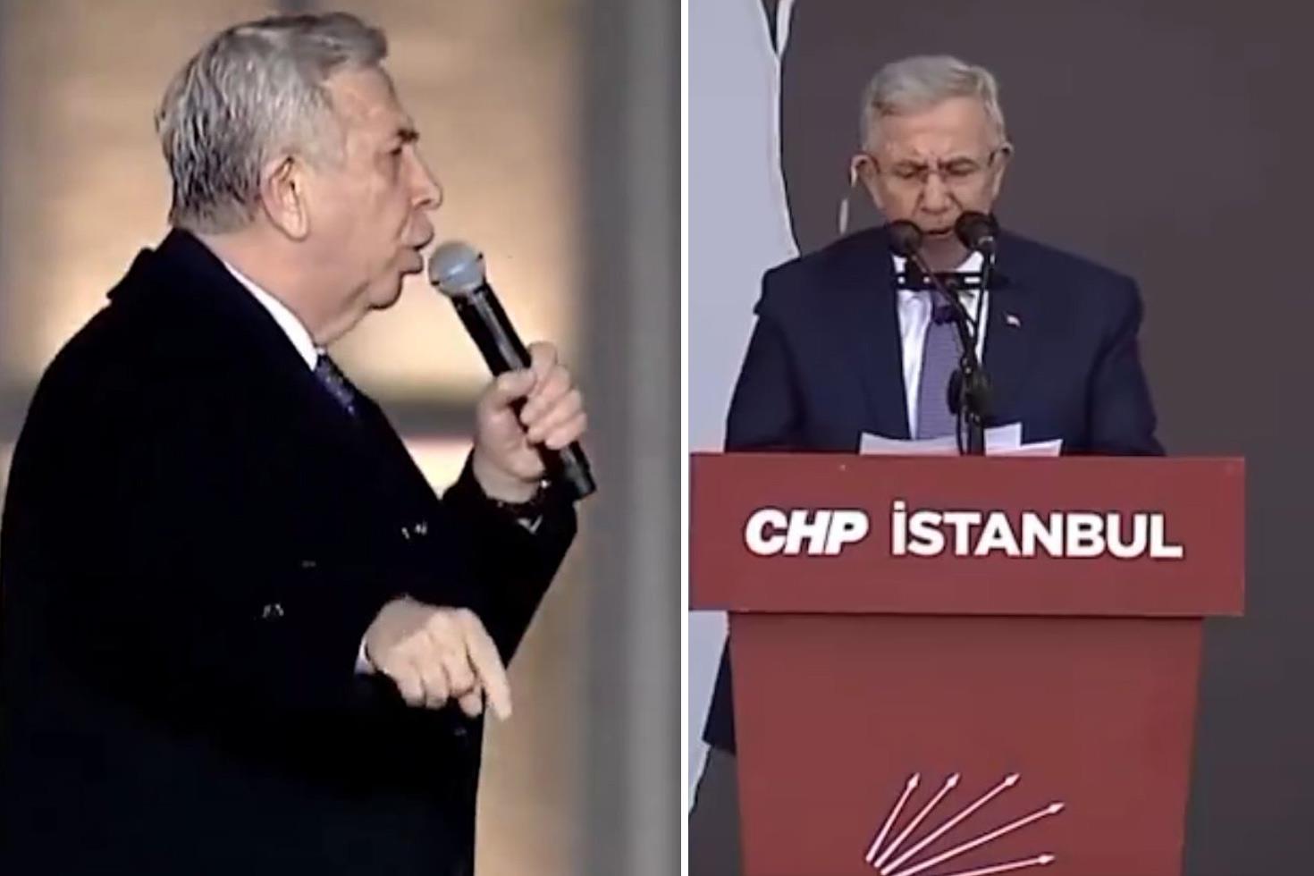 Mansur Yavaş, CHP'nin Maltepe mitinginde sahneye temkinli çıktı