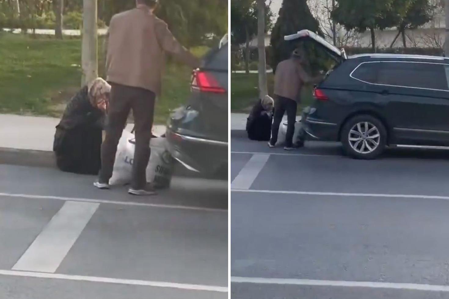 Dilenciler lüks araçlarla Mesaiye geldi