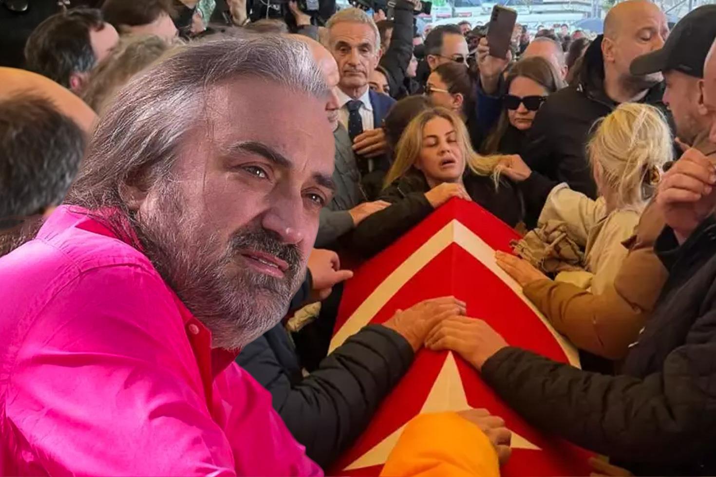 'Kuzey'in oğlu'na veda! Eşinin feryadı yürekleri dağladı