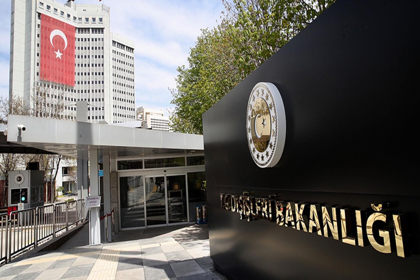 Dışişleri'nden Türkiye'yi hedef alan İsrailli bakanlara tepki