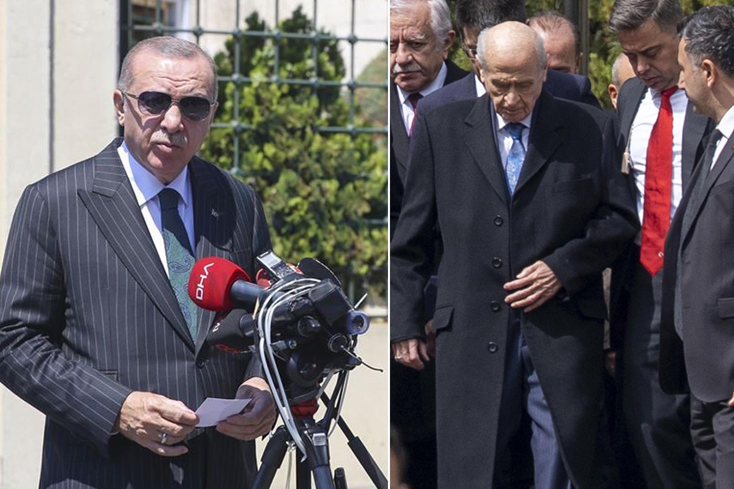 Bahçeli'nin mesaiye başlaması Erdoğan'a soruldu! Cevabı dikkat çekici