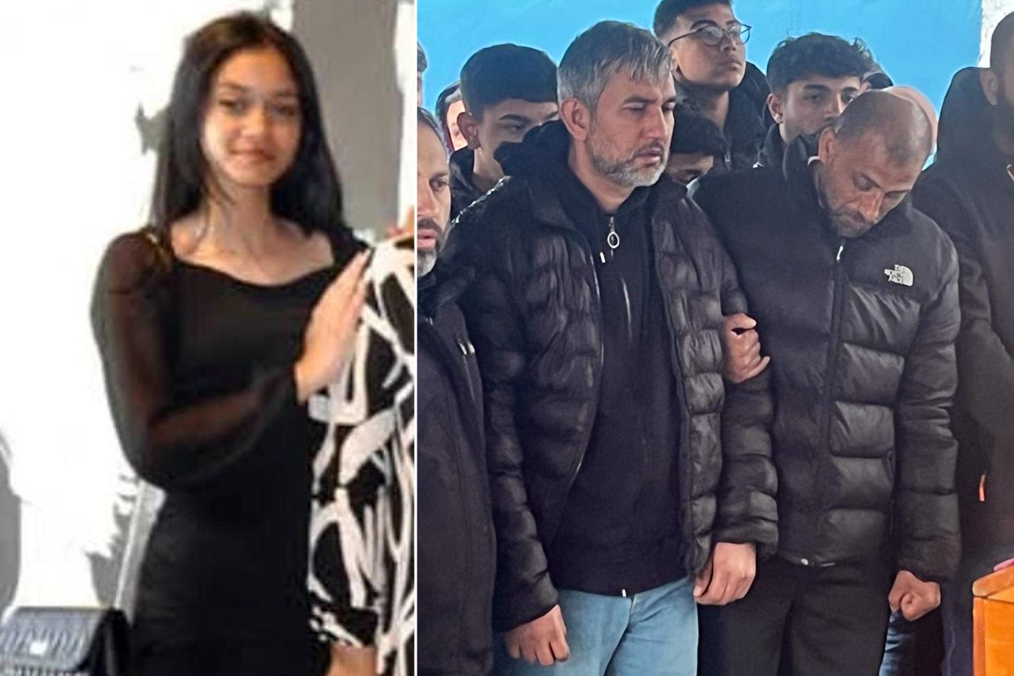Öldürülen 14 yaşındaki Gülden'in babası cenazede yıkıldı