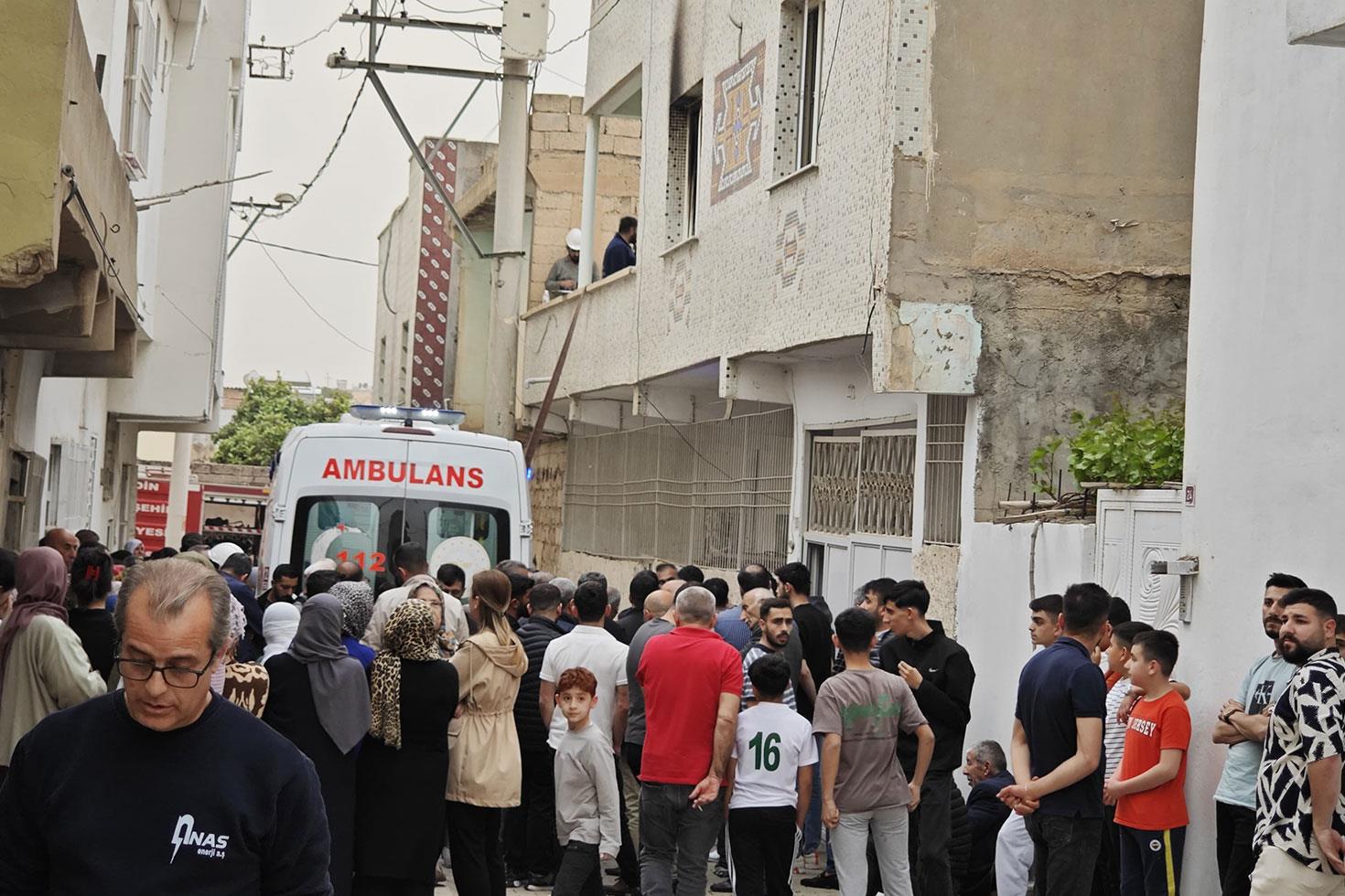 Mardin'de yatağa bağımlı hasta evde çıkan yangında hayatını kaybetti