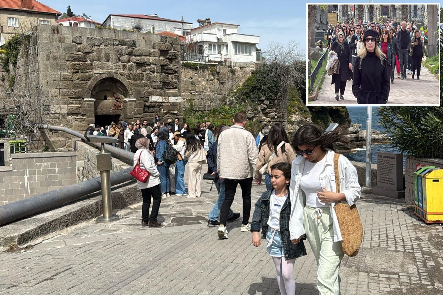 Bayram tatilinde 6 bin nüfuslu ilçeye 130 bin kişi geldi