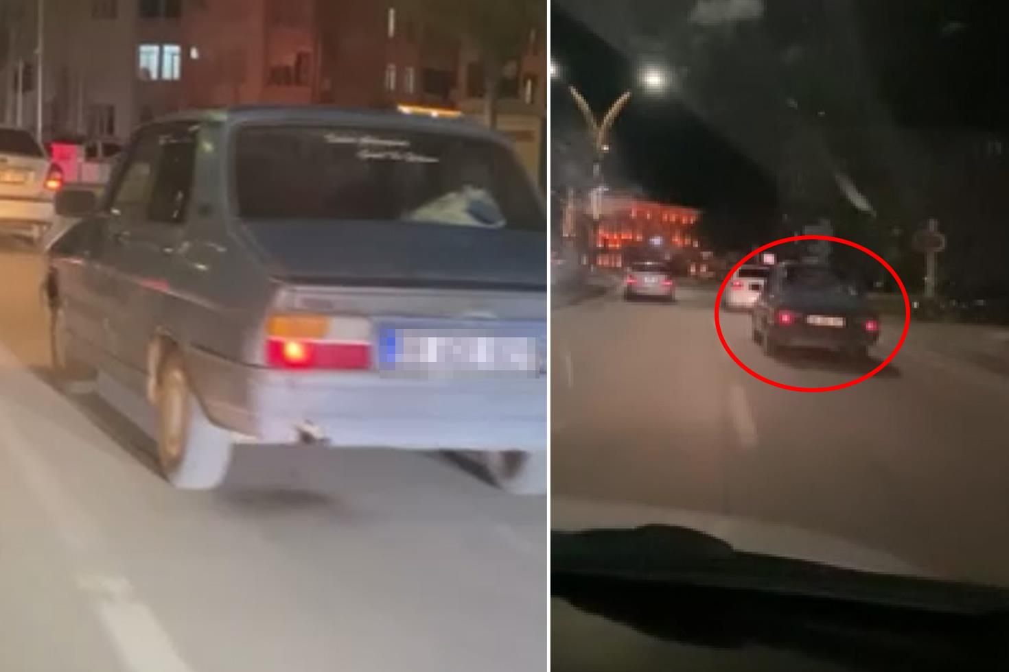 Seyir halindeyken görüntülü sohbet eden sürücüye 5 bin 327 lira ceza