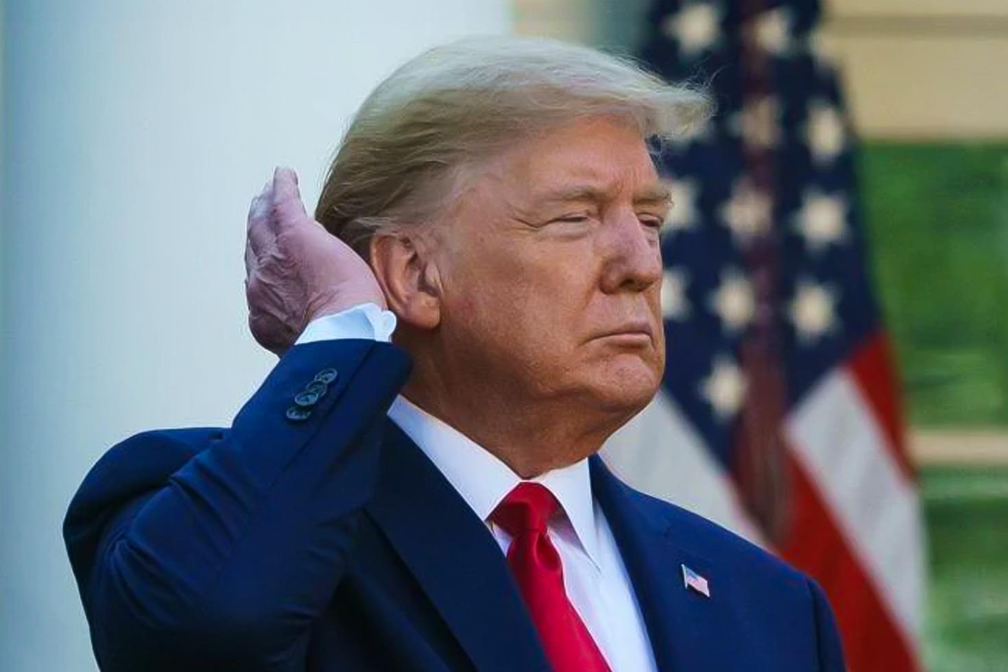Trump'tan güzel saçları için ilginç karar